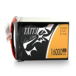 TATTU 16000mAh 22.2V 6S LiPO Battery 15C for Big Load Multirotor Hexacopter for Agricultural Drone/ UAV Drone